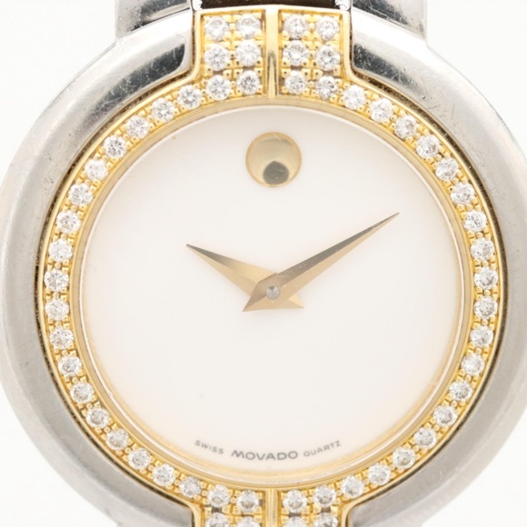Movado Museum Classic Two Tone With Diamonds Quart main image 7